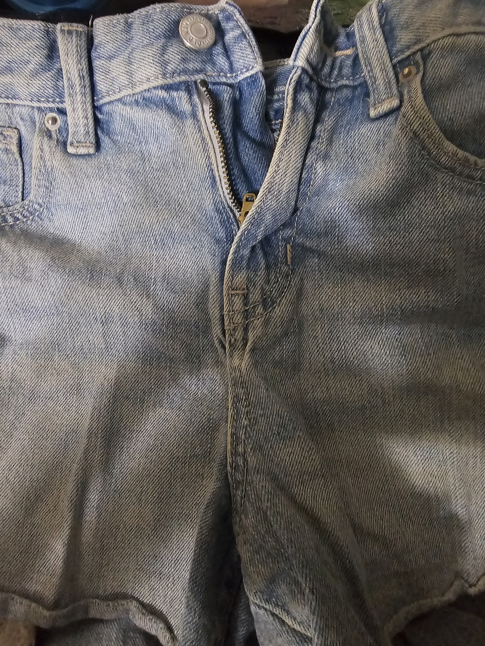 Old Navy Light Blue Denim Kids Shorts